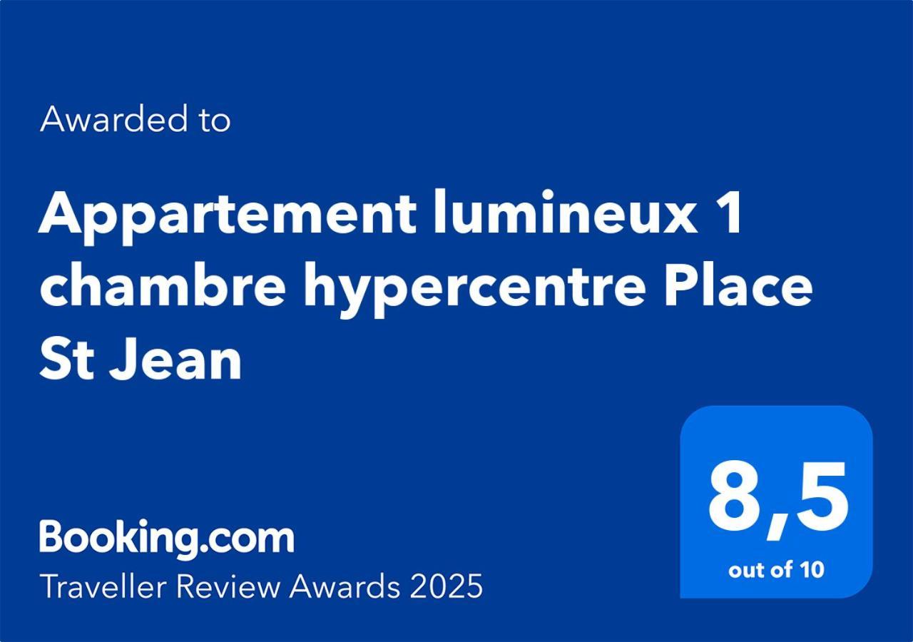 Appartement Lumineux 1 Chambre Hypercentre Place St Jean Valence  Exterior foto